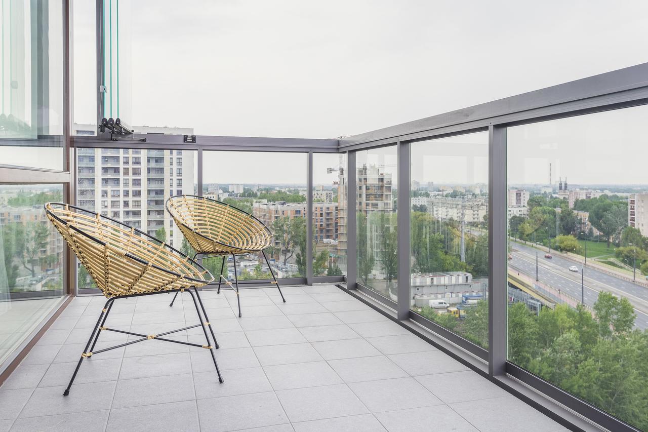 Novis Apartments Panorama View Varsóvia Exterior foto